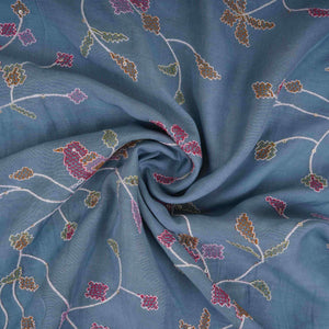 Sea Green Cross Stitch embroidery Linen Fabric GTS-31553 - TradeUNO