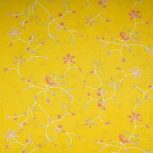 Mustard Cross Stitch embroidery Linen Fabric GTS-31552 - TradeUNO