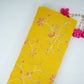 Mustard Cross Stitch embroidery Linen Fabric GTS-31552 - TradeUNO
