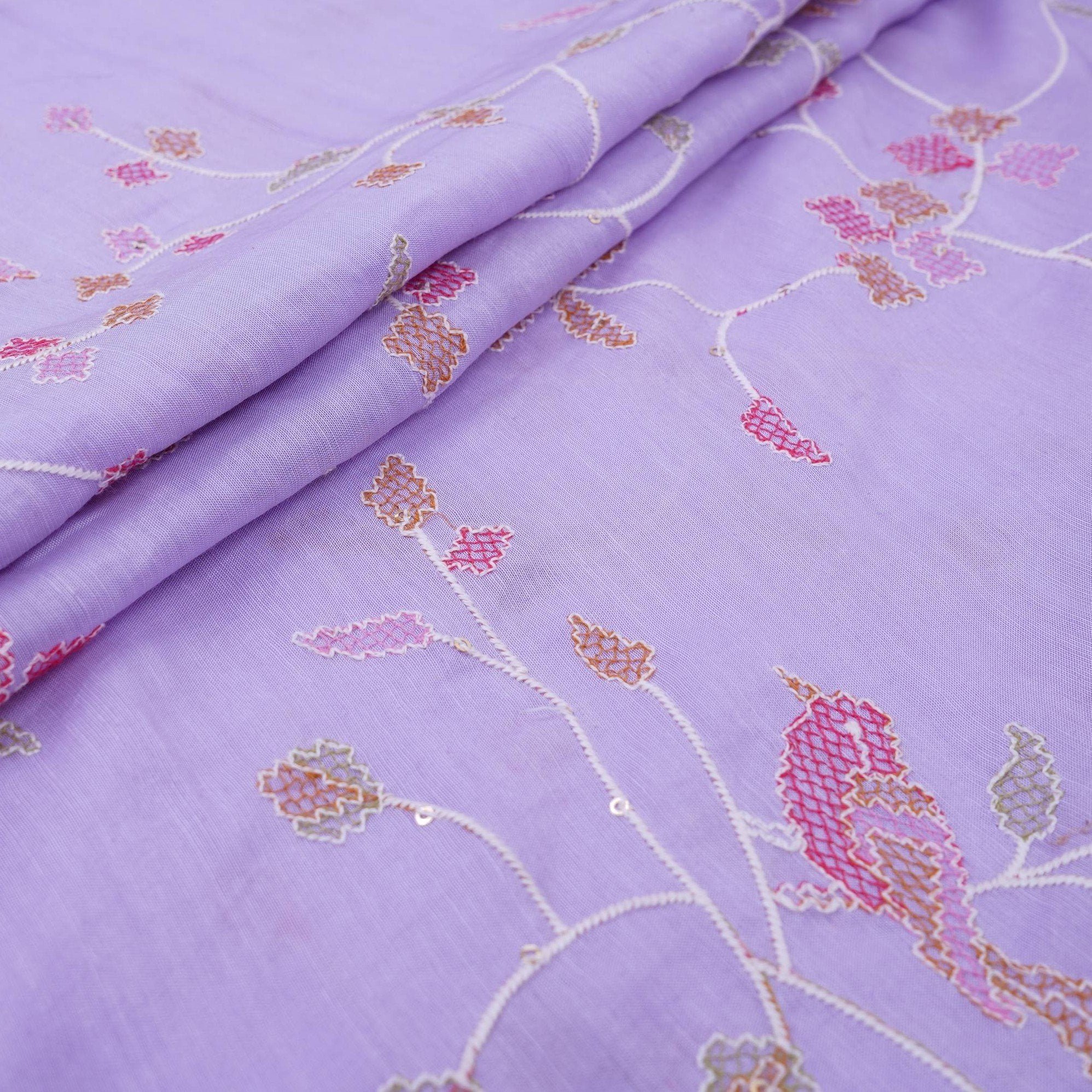 Lavender Cross Stitch embroidery Linen Fabric GTS-31551 - TradeUNO
