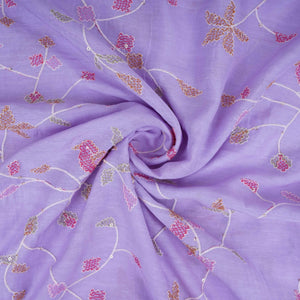 Lavender Cross Stitch embroidery Linen Fabric GTS-31551 - TradeUNO
