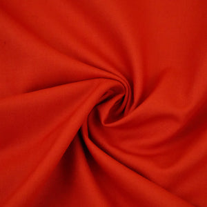 Rust Red Solid Lizzy Bizzy Fabric RTL-31257 - TradeUNO