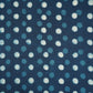 Indigo Polka Dot Print Cotton Fabric CH-29770