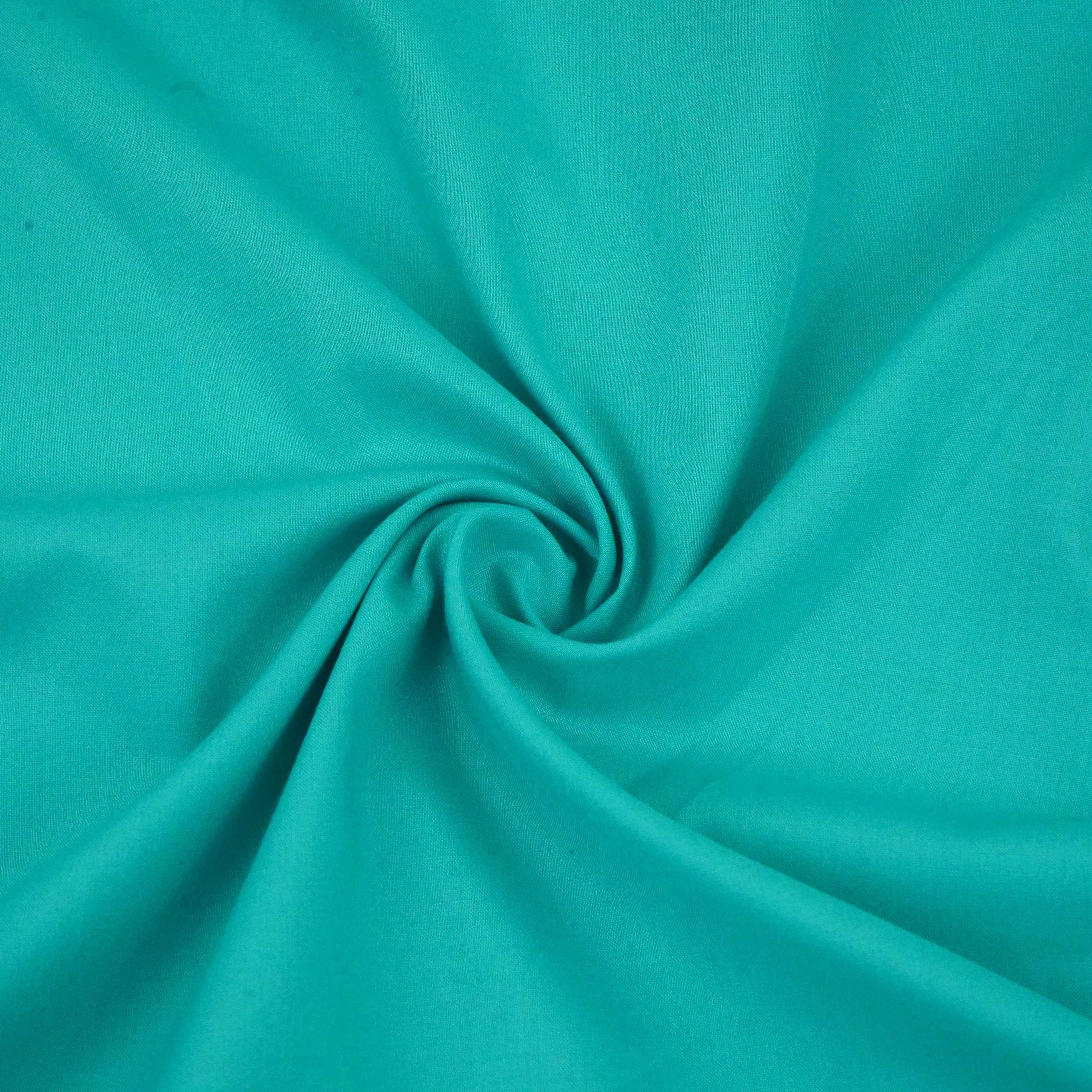 Ice Blue Solid Lizzy Bizzy Fabric RTL-31248 - TradeUNO