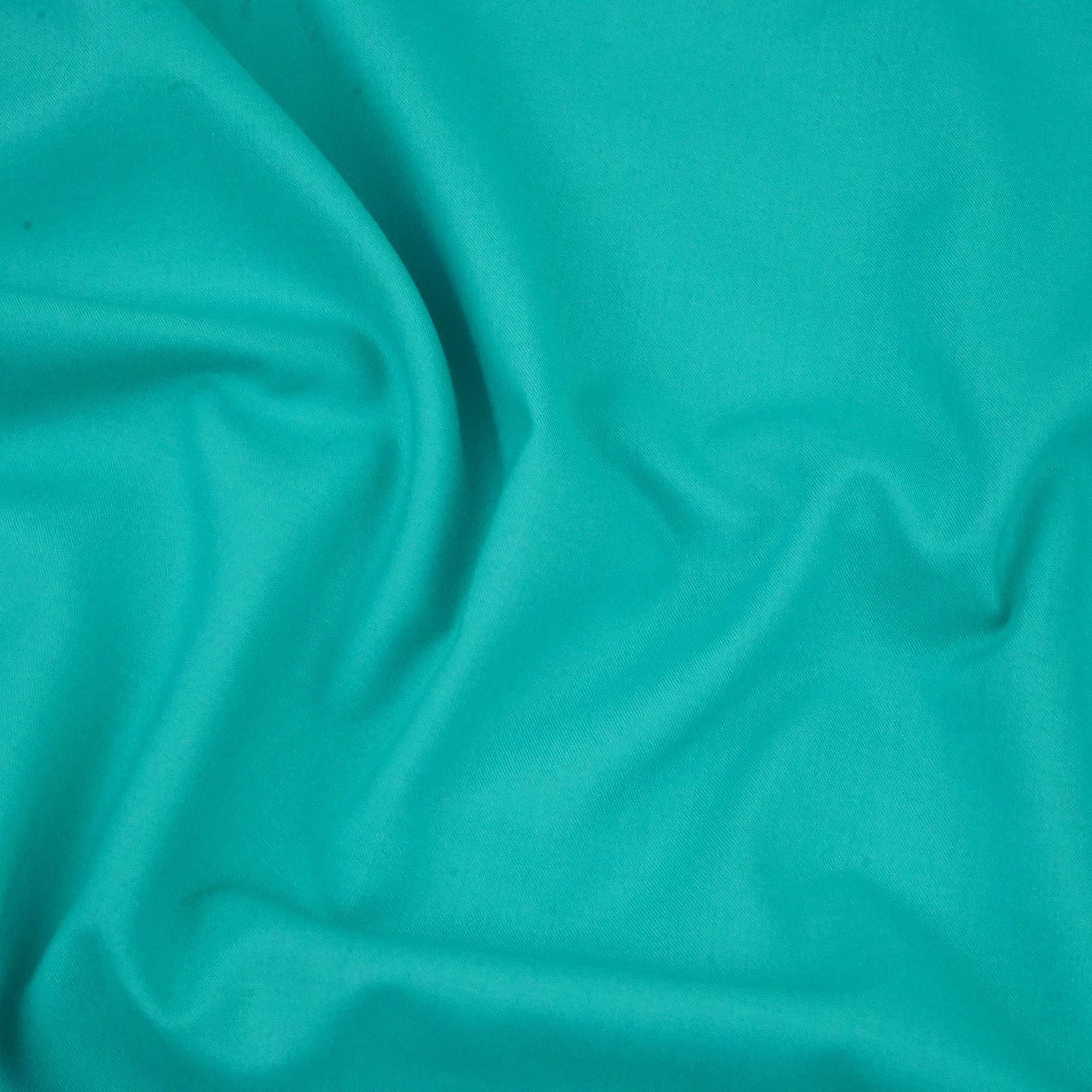 Ice Blue Solid Lizzy Bizzy Fabric RTL-31248 - TradeUNO