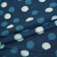 Indigo Polka Dot Print Cotton Fabric CH-29770