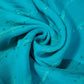 Sky Blue Cutdana Sequins Embroidery Organza Fabric 21011