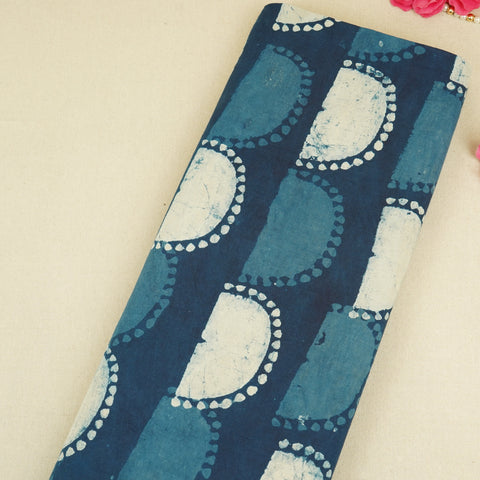Indigo Batik Print Cotton Fabric CH-29778