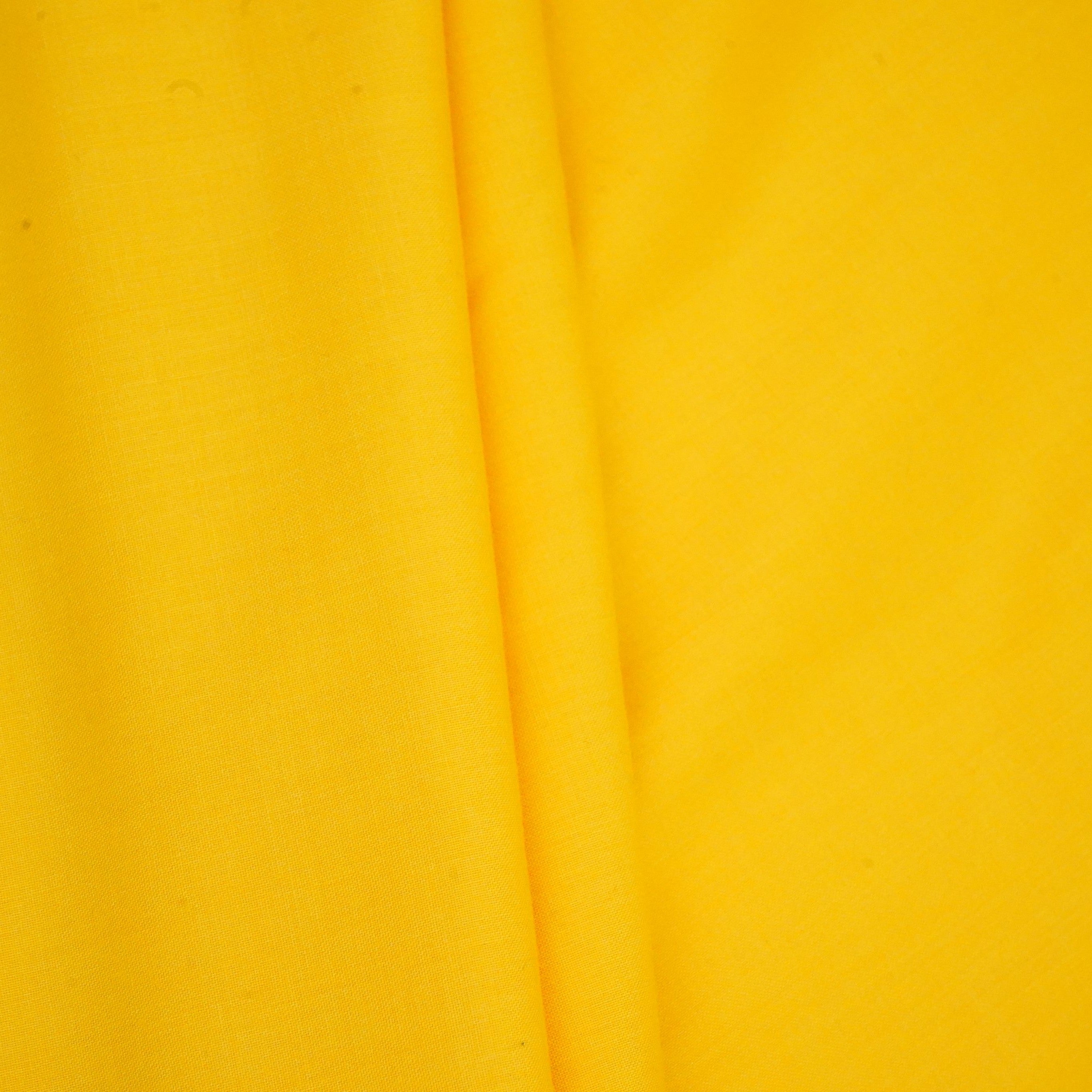 Yellow Solid Lizzy Bizzy Fabric RTL-31250 - TradeUNO
