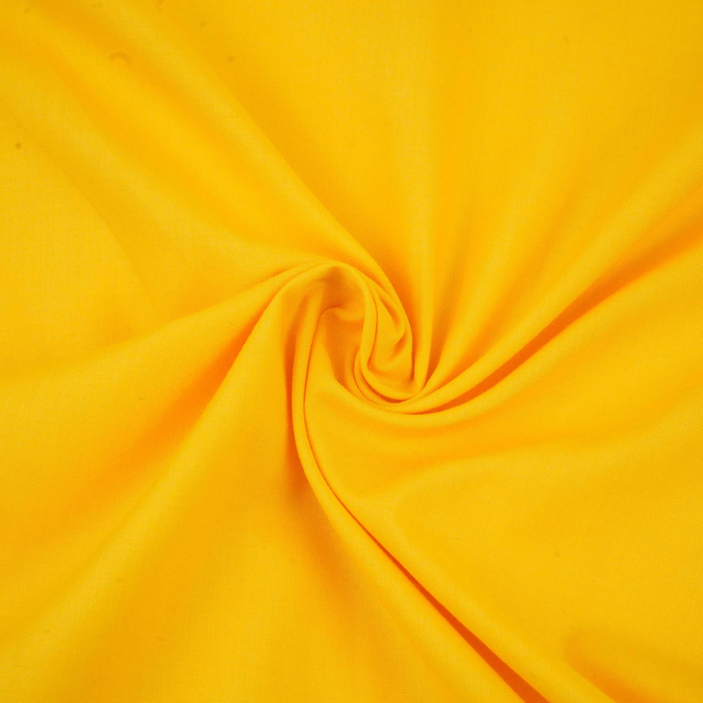 Yellow Solid Lizzy Bizzy Fabric RTL-31250 - TradeUNO