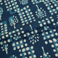 Indigo Floral Print Cotton Fabric CH-29777