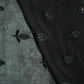 Black Cutdana Thread Embroidery Organza Fabric