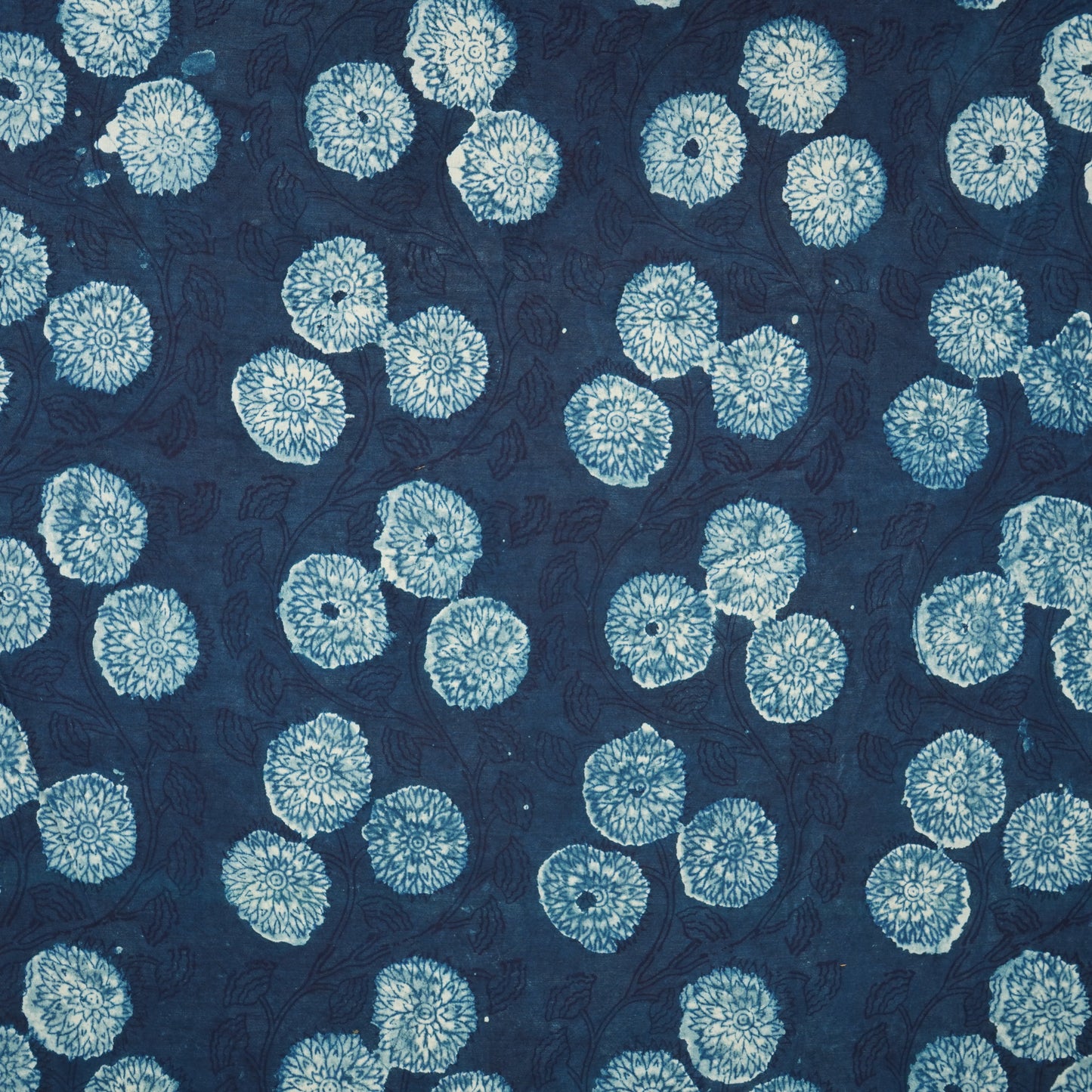 Indigo Batik Print Cotton Fabric CH-29767