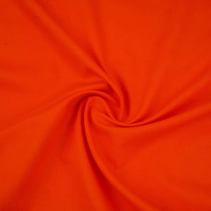 Orange Solid Lizzy Bizzy Fabric RTL-31254 - TradeUNO