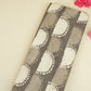 Grey with White Batik Print Cotton Fabric CH-29775