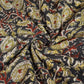 Black Kalamkari Cotton Fabric 22522