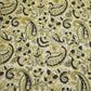 Khadi with Black Kalamkari Cotton Fabric 22528