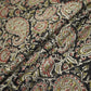 Black Kalamkari Cotton Fabric 22523