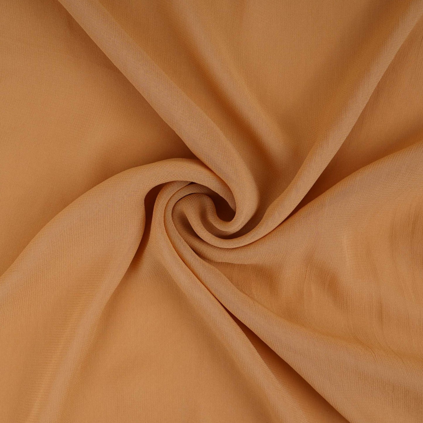 Beige Solid 60gm Georgette Fabric SSMG-14