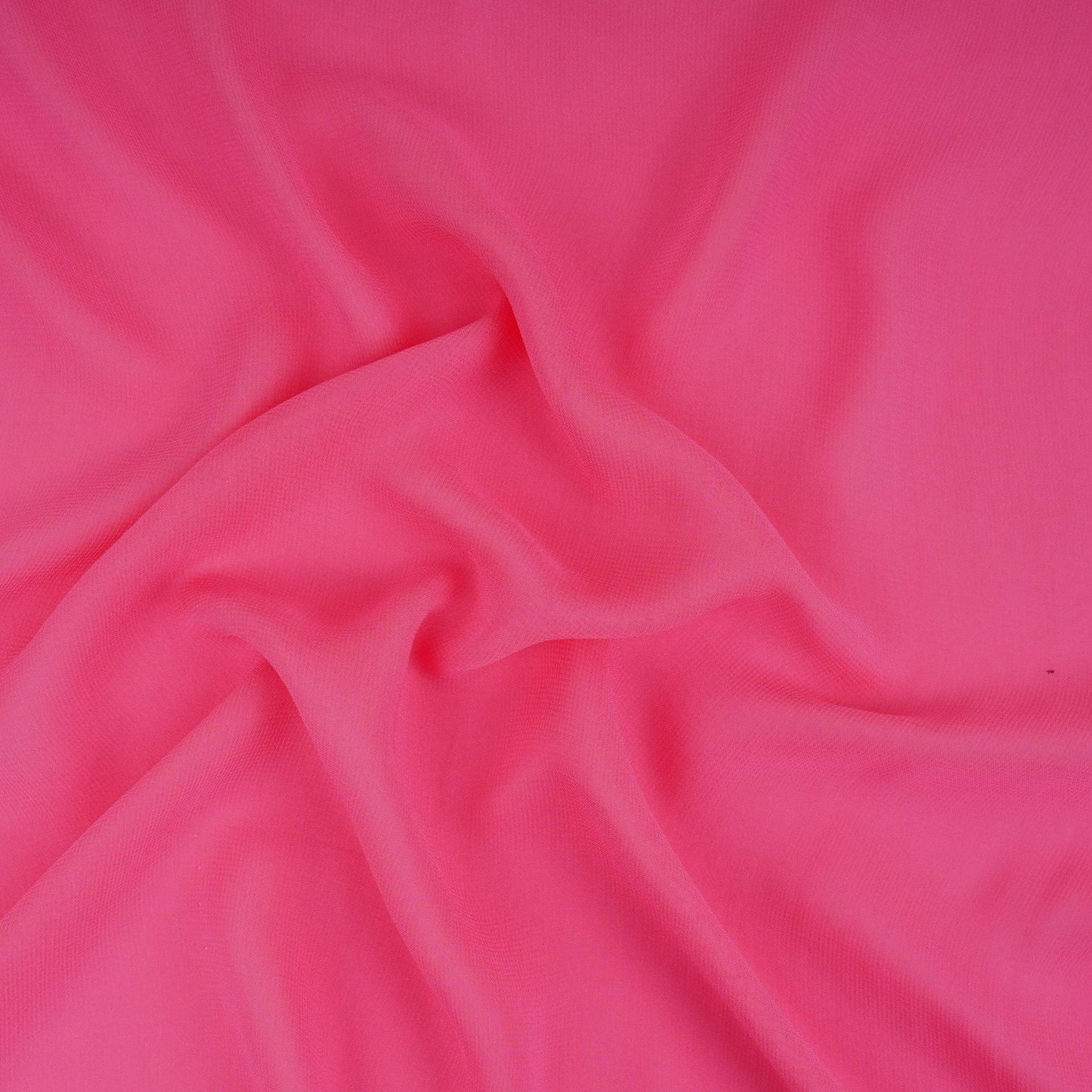 Dark Pink Solid 60gm Georgette Fabric SSMG-06