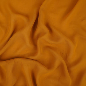 Mustard Yellow Solid 60gm Georgette Fabric SSMG-05 - TradeUNO