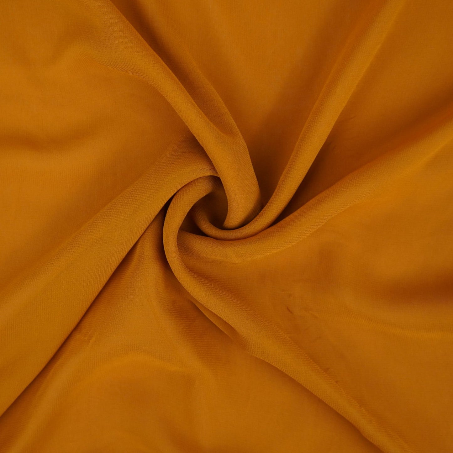 Mustard Yellow Solid 60gm Georgette Fabric SSMG-05
