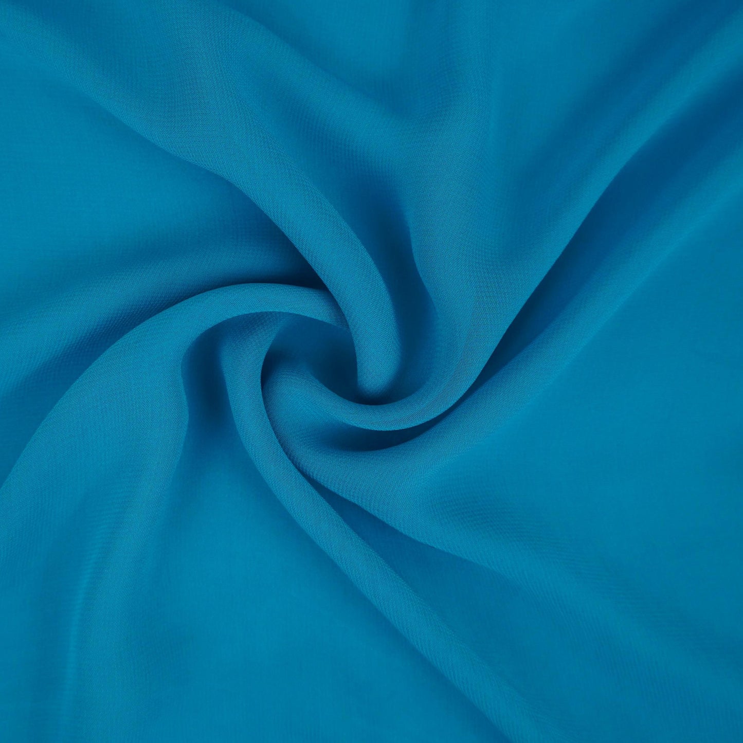 Sea Green Solid 60gm Georgette Fabric SSMG-13