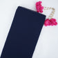 Navy Blue Solid 60gm Georgette Fabric SSMG-08