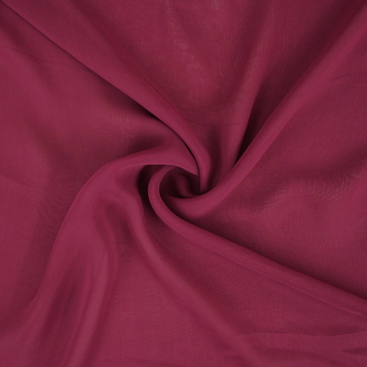 Rust Red Solid 60gm Georgette Fabric SSMG-11