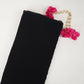 Black Solid 60gm Georgette Fabric SSMG-16