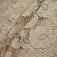 Pink Floral Cotton Crochet Fabric 22594