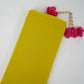 Lime Yellow Solid 60gm Georgette Fabric SSMG-24