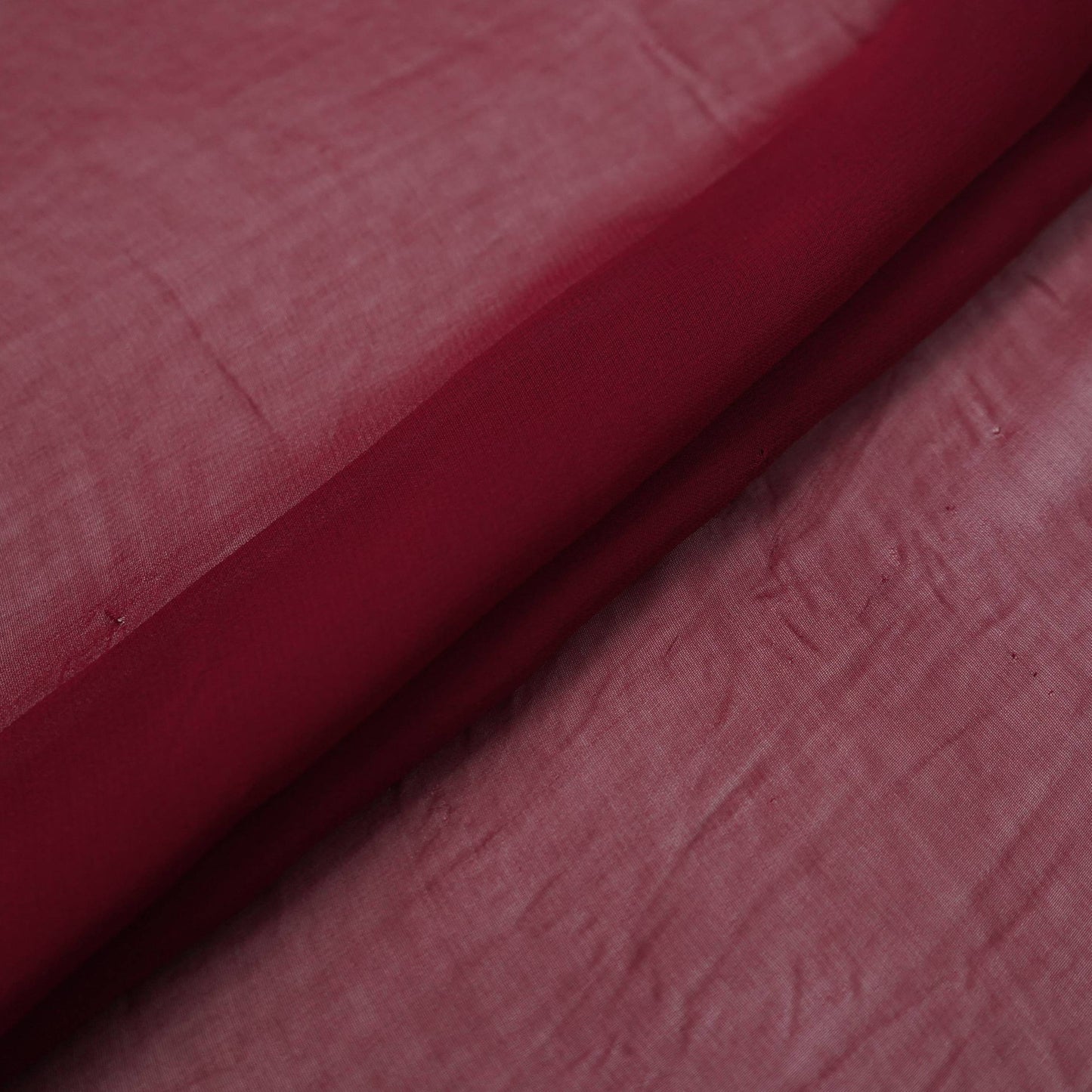 Maroon Solid 60gm Georgette Fabric SSMG-17