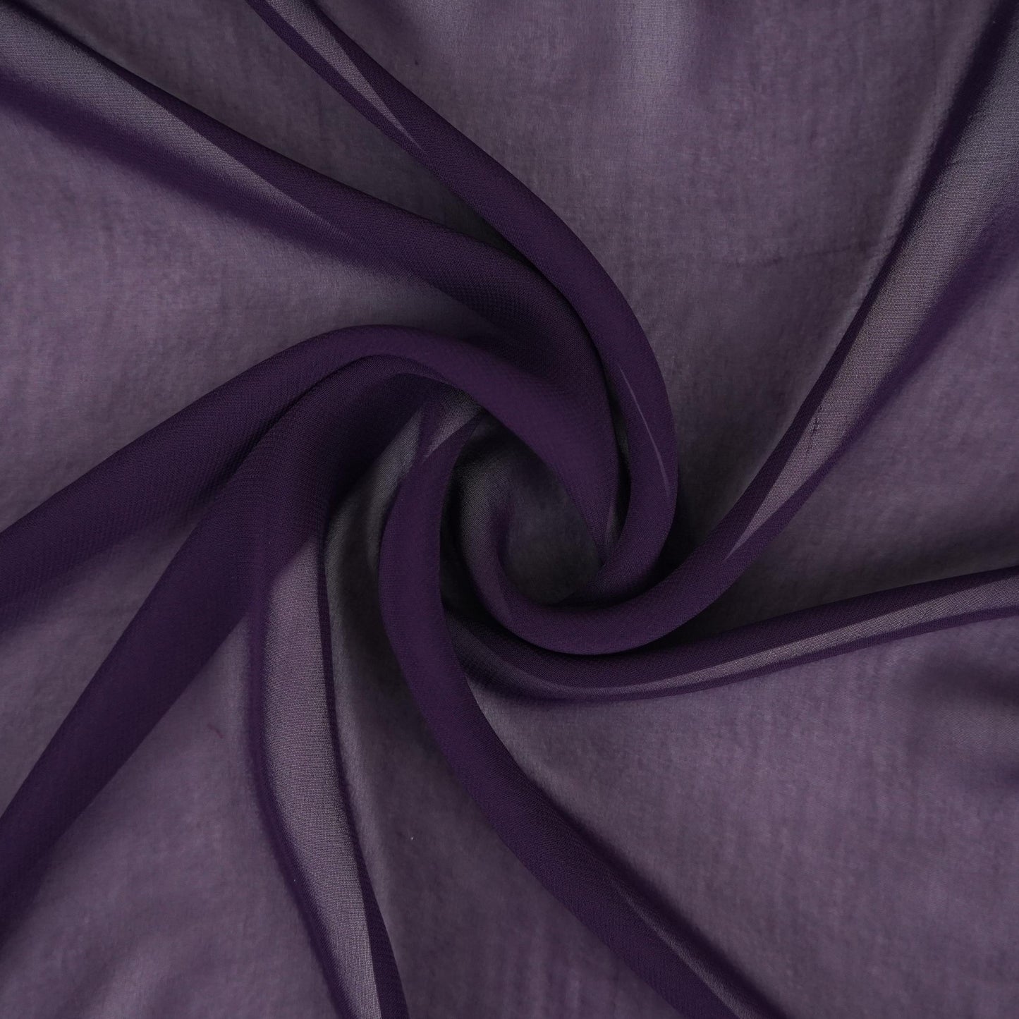 Purple Solid 60gm Georgette Fabric SSMG-10
