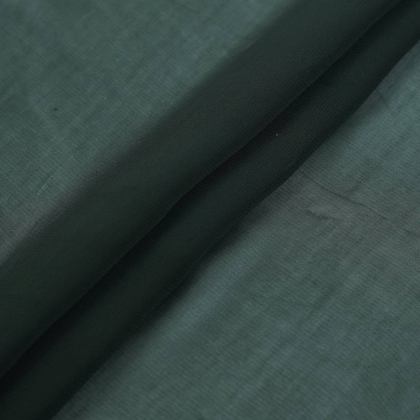 Green Solid 60gm Georgette Fabric SSMG-09