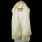 Golden mirror thread embroidery Tissue Dupatta SU-31042 - TradeUNO