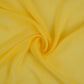 Yellow Solid 60gm Georgette Fabric SSMG-01