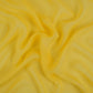 Yellow Solid 60gm Georgette Fabric SSMG-01