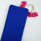 Royal Blue Solid 60gm Georgette Fabric SSMG-18