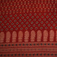 Red Ajrakh Print Cotton Fabric CH-29787