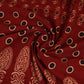 Red Ajrakh Print Cotton Fabric CH-29787