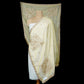 Golden thread cutdana embroidery Chanderi Dupatta SU-31047