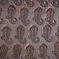 Light Grey Paisley Print Cotton Fabric CH-29764