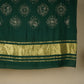Green Buta Work with sequin embroidery Cotton Silk Dupatta