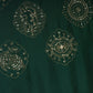 Green Buta Work with sequin embroidery Cotton Silk Dupatta