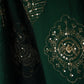 Green Buta Work with sequin embroidery Cotton Silk Dupatta