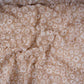 Golden Cutdana Sequins embroidery Kanjivaram Silk Fabric TFS-31782