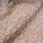 Golden Cutdana Sequins embroidery Kanjivaram Silk Fabric TFS-31782