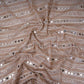 Golden Mirror thread cutdana embroidery Kanjivaram Silk Fabric TFS-31840