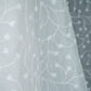 White Dyeable floral embroidery Kota Check Linen Dupatta SST-31019